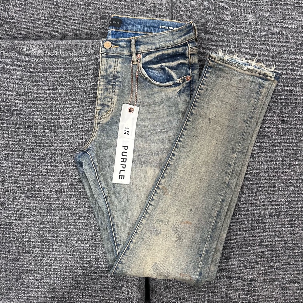 PURPLE BRAND Men’s Gray Jeans